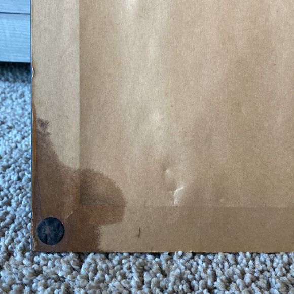 Vintage Handmade Needlepoint Bird on a Branch -Framed - Picture 5 of 14